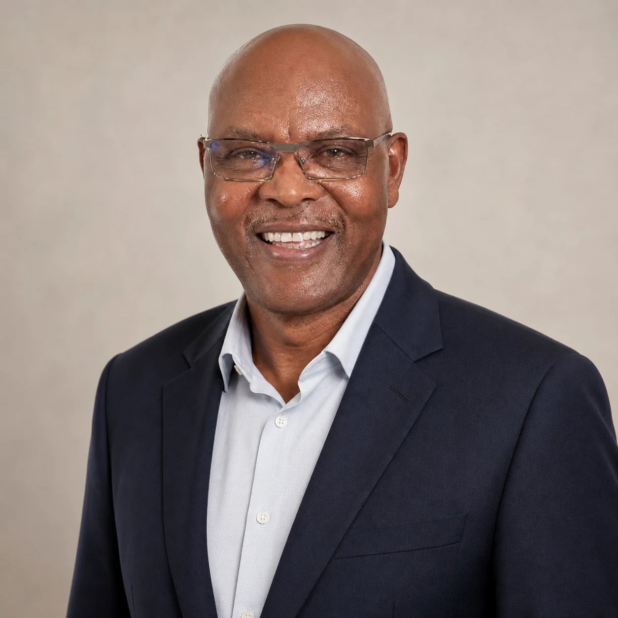 Joshua Ngoma, founder of EARN, smiling